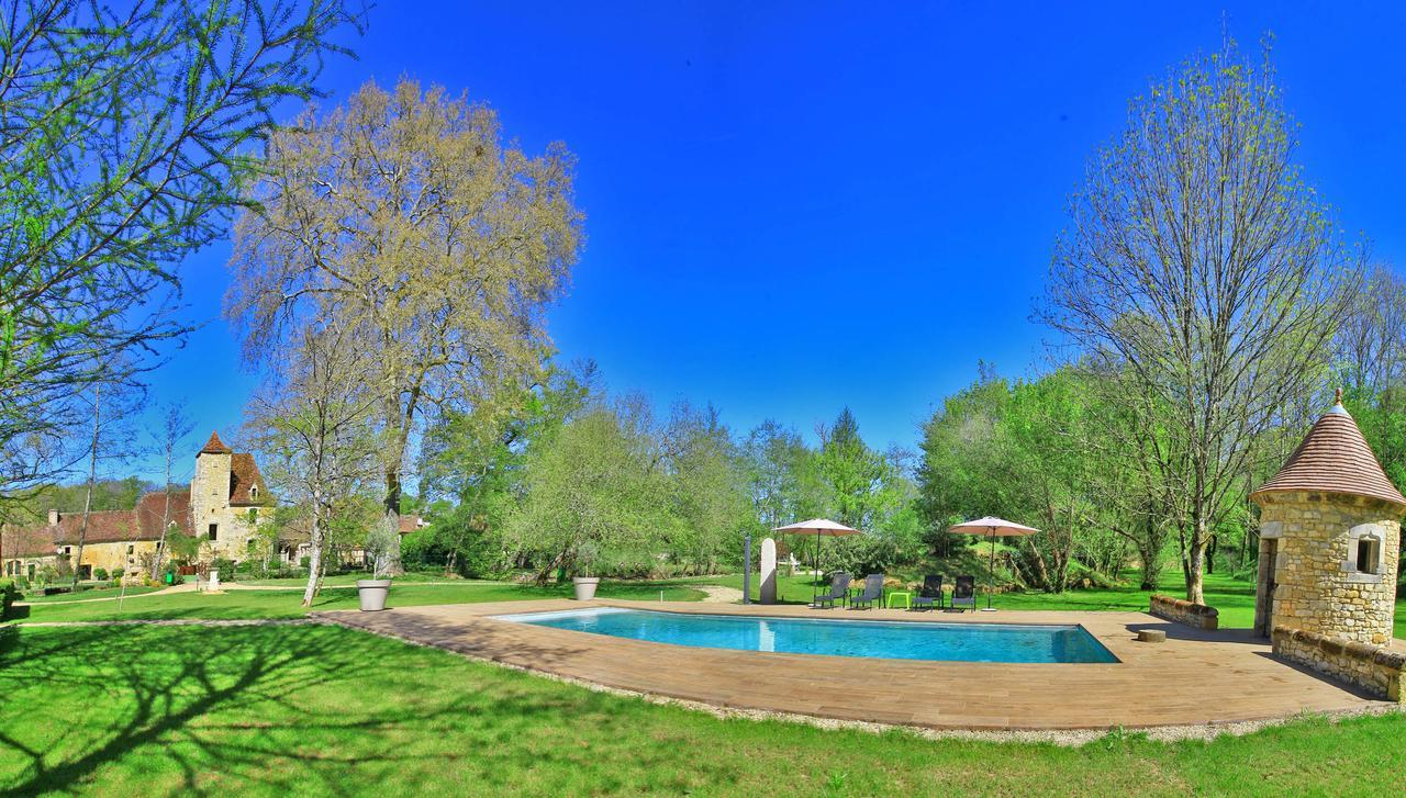 Les Jardins D'Ungaro / Manoir La Barriere Bed & Breakfast Le Vigan  ภายนอก รูปภาพ